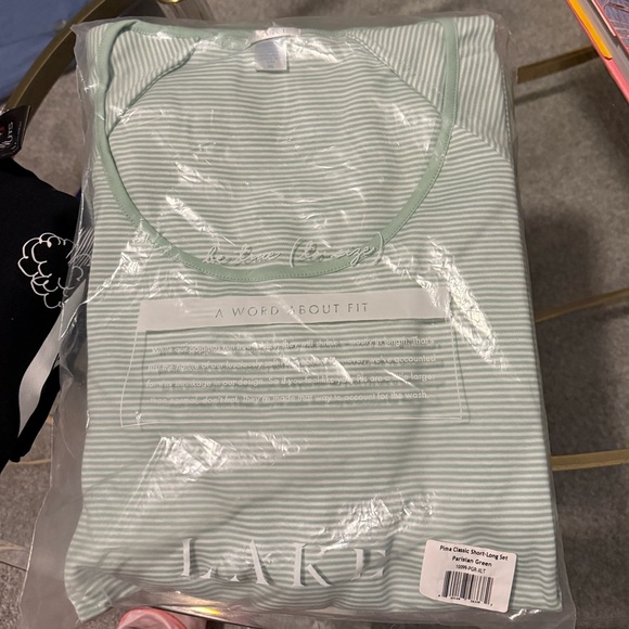 Pima Short-Long Set in Parisian Green - Picture 4 of 6